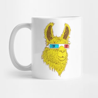 Yellow Llama Mug